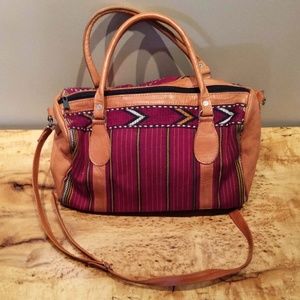 Compact Southwestern Shoulder Bag